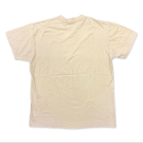 Vintage 1980’s North American Aircraft Operations B-1B Graphic T-Shirt Tan XL - Picture 4 of 4